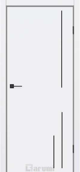 МІЖКІМНАТНІ ДВЕРІ DARUMI Plato line PTL-06 білий матовий